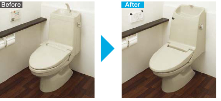 LIXIL リフレッシュシャワートイレ タンク付き 品番変更のご案内 | プロストア ダイレクト ナビ