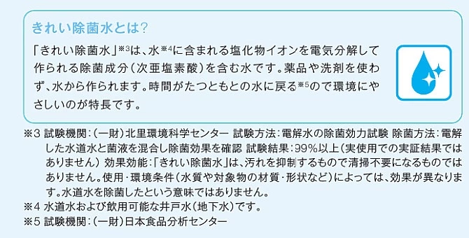 きれい除菌水