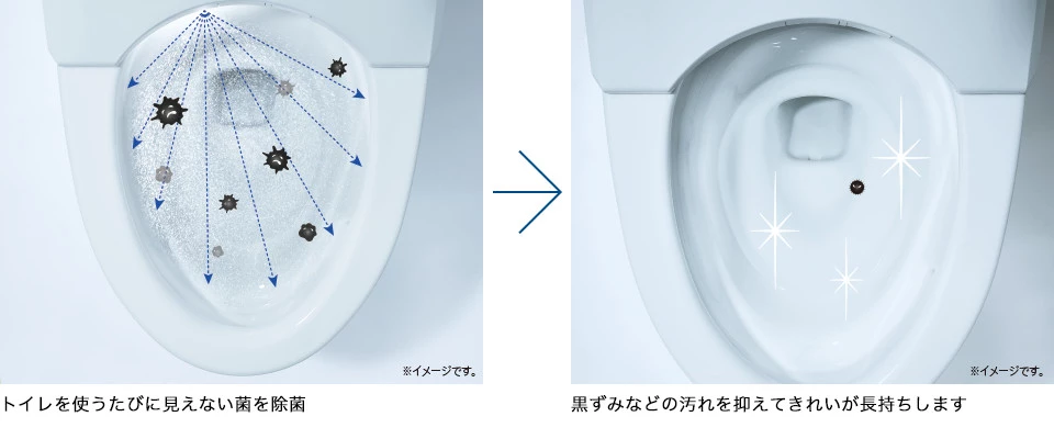 toto,便器きれい