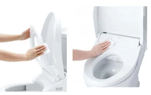 TOTO,ウォシュレットPS,お掃除しやすいデザイン