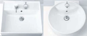 (リクシル)ベッセル･壁付兼用式洗面器(パブリック向け)