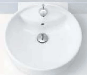 (リクシル)YL-543･L-543ベッセル・壁付兼用式丸形洗面器(パブリック向け)