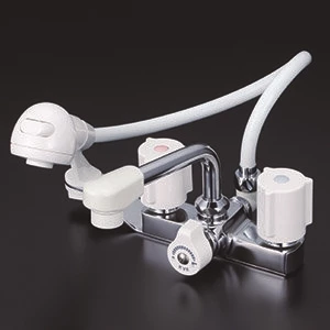 KVK 洗面化粧室用2ハンドル洗髪シャワー