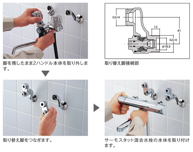 TOTO 浴室用 壁付サーモスタット混合栓 コンフォートウエーブシャワー 寒冷地向け TBY01402Z TOTO 浴室用 壁付サーモスタット混合栓 コンフォートウエーブシャワー