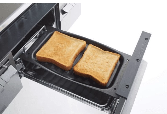 “トーストモードでトーストを焼く画像”