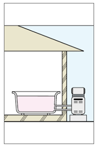 屋外壁掛形（強制循環タイプ）