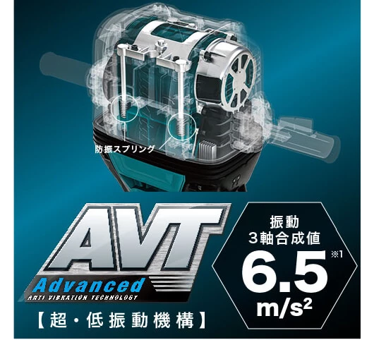 HM1812_手元に伝わる振動を極限まで抑制！
