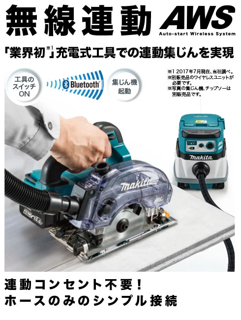 マキタ 充電式防じんマルノコ KS512DRG 14.4V(6.0Ah) 125mm ダストボックス仕様 (チップソー別売) makita マキタ 充電式防じんマルノコ bluetooth対応 14.4V 6.0Ah KS512DRG