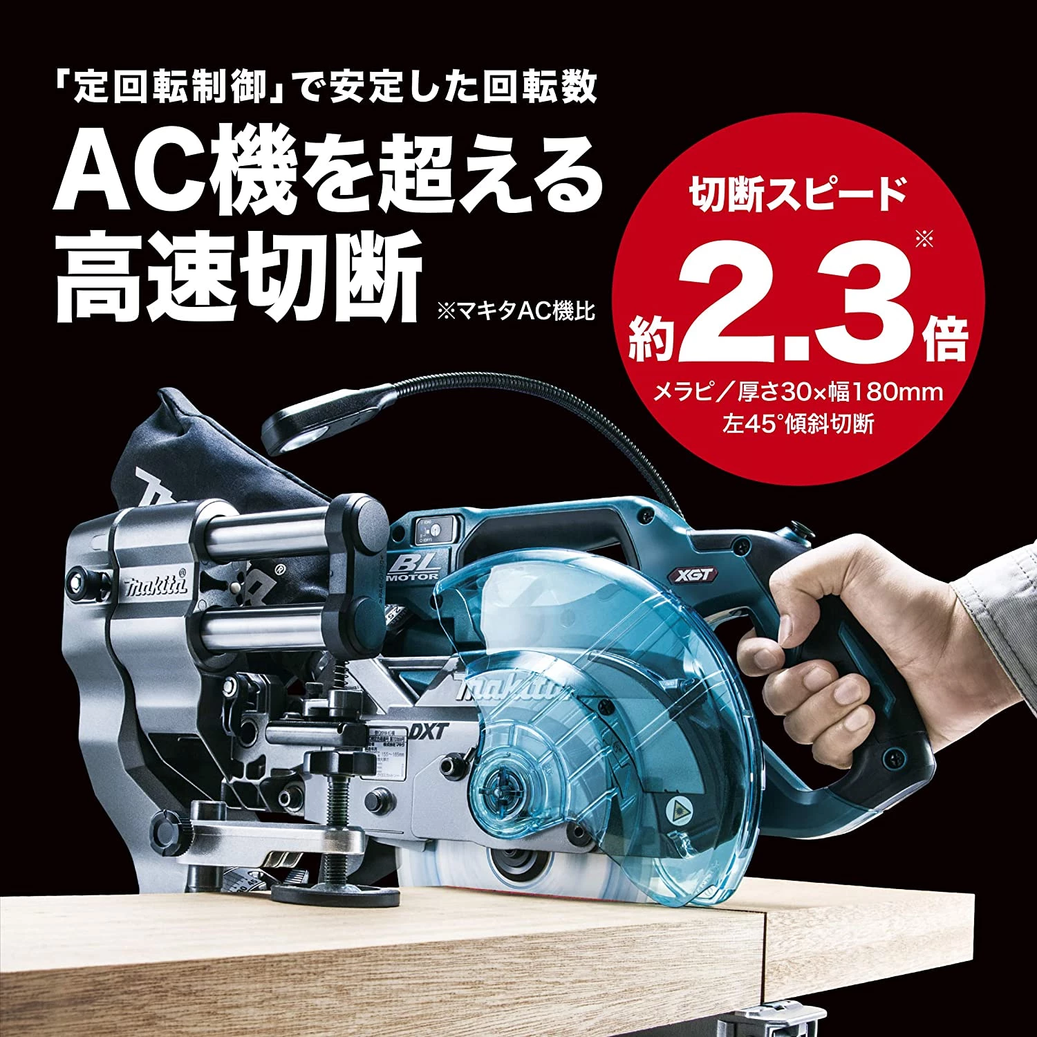 LS001GZ_AC機を超える高速切断