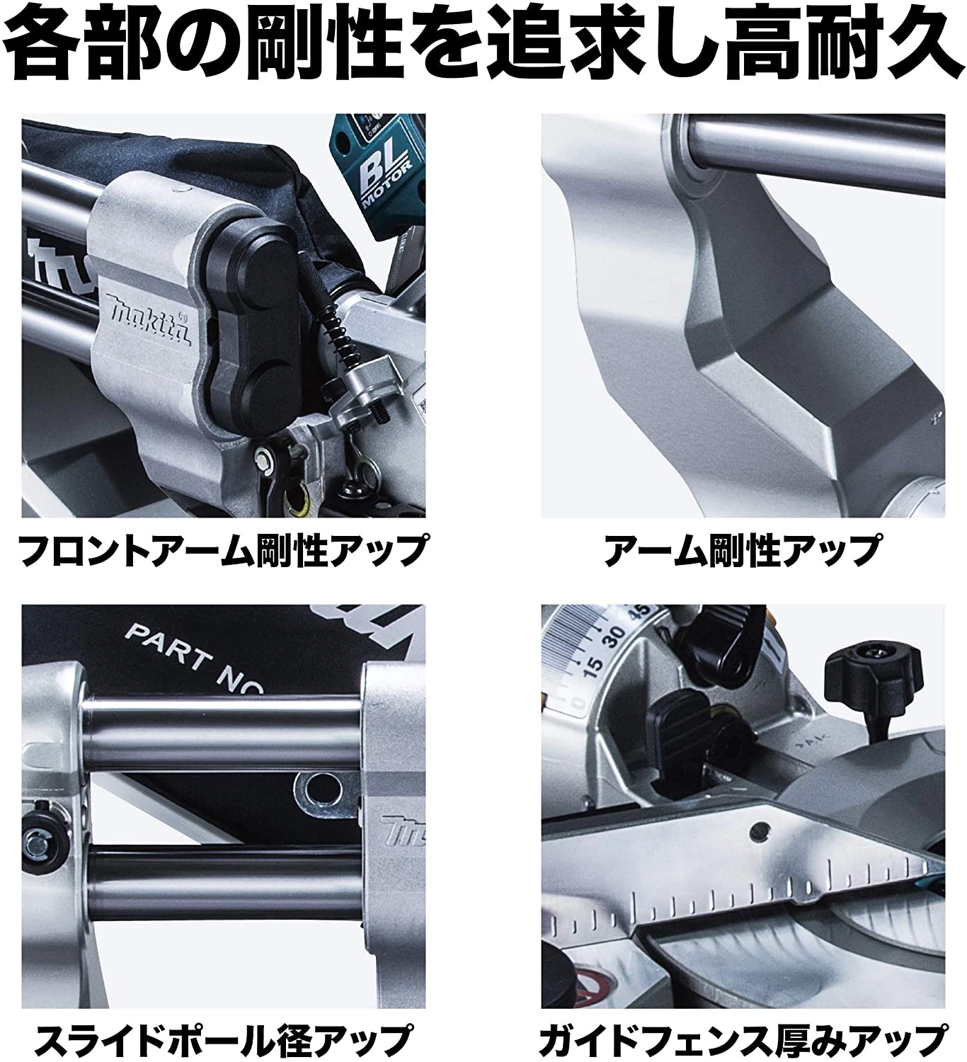 LS610DZ_各部の剛性を追求し高耐久