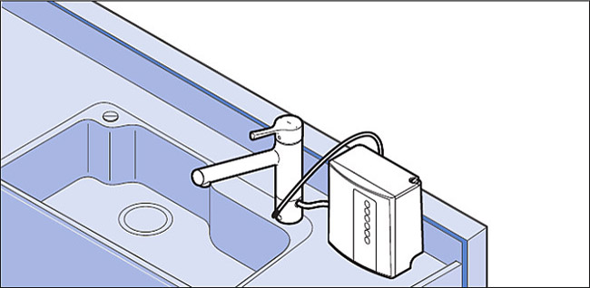 アルカリ7・アルカリスリム 分岐口水栓接続タイプ