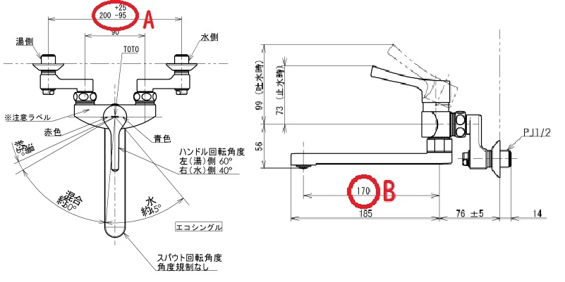 壁付けタイプとは