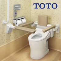 TOTO,高齢者配慮商品トイレゾーン,トイレ手すり