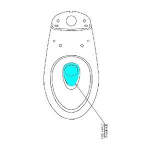 TOTO ピュアレストEX（CS325BP系）/ピュアレストMR（CS215BP系）の溜水面