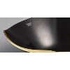 鳴海製陶FRシリーズ ベッセル式手洗器 L-NB-018 (ブラック+ゴールド)
