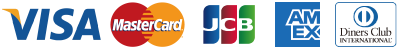 JCB、VISA、MasterCard