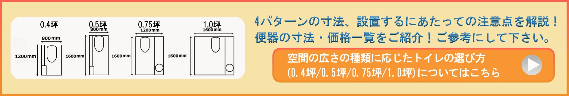 トイレ空間に合わせたトイレの選び方について