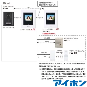 JS-12 テレビドアホン