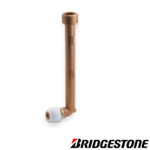 NAE13J3L190 プッシュマスター 壁貫通エルボ 座なし水栓エルボ ロングタイプ