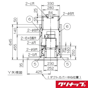 ZRYZZGCJ85FSV とってもクリーンフード サイドタイプ ダクトカバーセット