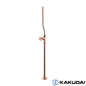 ミリ・ カクダイ KAKUDAI 700-820-PG 立形スワン水栓 Pゴールド 700 ...