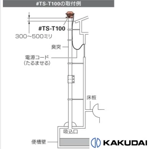 #TS-T100 トイレ用換気扇