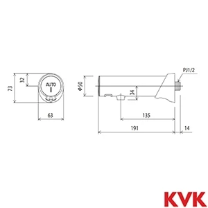 E1704 センサー水栓