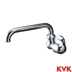 K10E KVK 横形自在水栓 節水チップ内蔵型