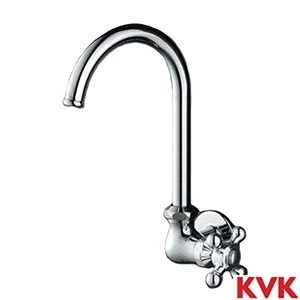 K10SSC KVK 横形自在水栓 レトロピアンハンドル付