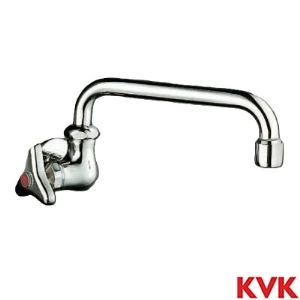K10VLF KVK 泡沫横形自在水栓 左ハンドル