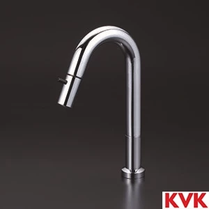 K1103L2 立水栓 単水栓 先端吐止水付 吐水空間143mm