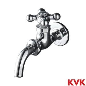 K11C KVK 吐水口回転形水栓 レトロピアンハンドル付
