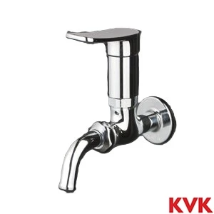 K11SR KVK シングル吐水口回転形水栓 上下操作式