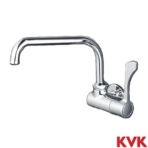 K1801 KVK ワンタッチハンドル付横形自在水栓