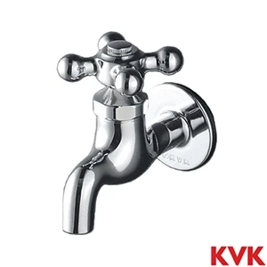 K1C KVK 横水栓 レトロピアンハンドル付