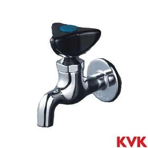 K1L KVK 青キャップ付 横水栓 樹脂ハンドル仕様