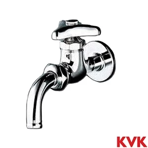 K34 KVK 吐水口回転形給水栓 肉厚万能ノズル付