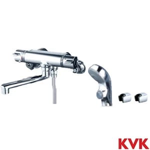 KF800TNS2 サーモスタット式シャワー メッキワンストップシャワーヘッド付 80mmパイプ付