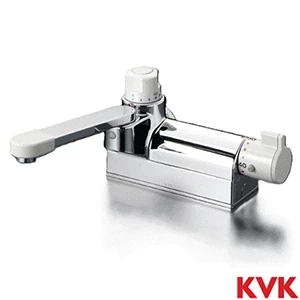 KM298G デッキ形定量止水付サーモスタット式混合栓