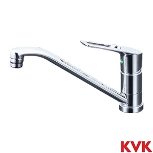 KM5011UTECHS 取付穴兼用型 シングル混合栓 eレバー 撥水