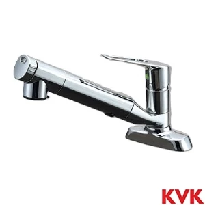 KM5081TECJS 浄水器内蔵用シングルシャワー付混合栓 eレバー