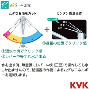 KM6061BECHS KVK シングルシャワー付混合栓 ウルトラファインバブル 撥水