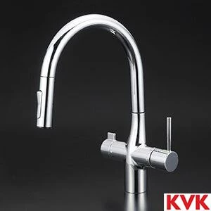 KM6081V11EC ビルトイン浄水器用シングルシャワー付混合栓(eレバー)