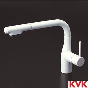 KM6101ECM4 シングルシャワー付混合栓(eレバー)