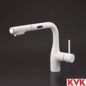 KM6111DECM4 シングルシャワー付混合栓(センサー付)(eレバー)
