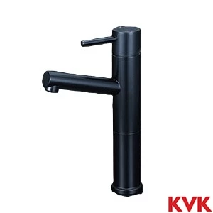 KM7061LM5 シングル混合栓 ロングボディ マットブラック