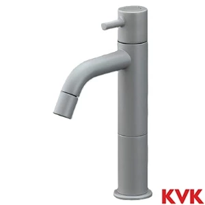 LFK612X-110M6 KVK 立水栓 単水栓 ロングボディ　マットグレー