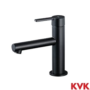 MSL190DEM5 KVK シングル混合栓 マットブラック