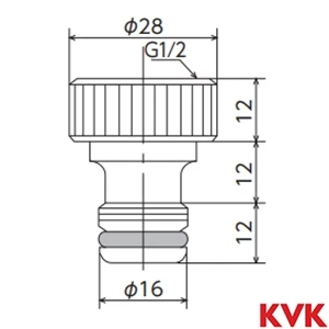 PZ807-13 KVK ワンタッチニップル13
