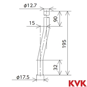 PZK30 KVK ヘリューズパイプ